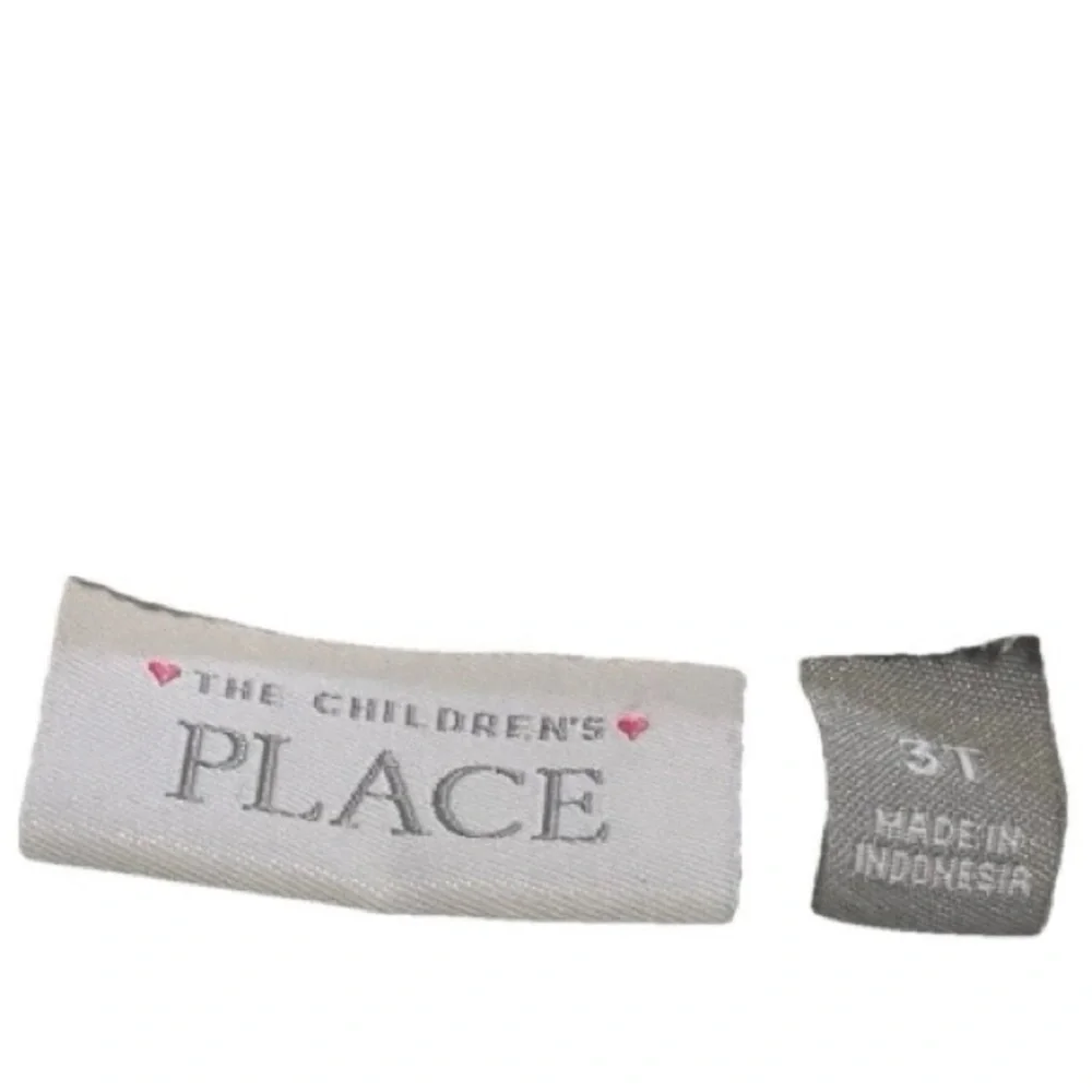 The Children’s Place Size 3T Princess White Gray Sweater & Pants Set